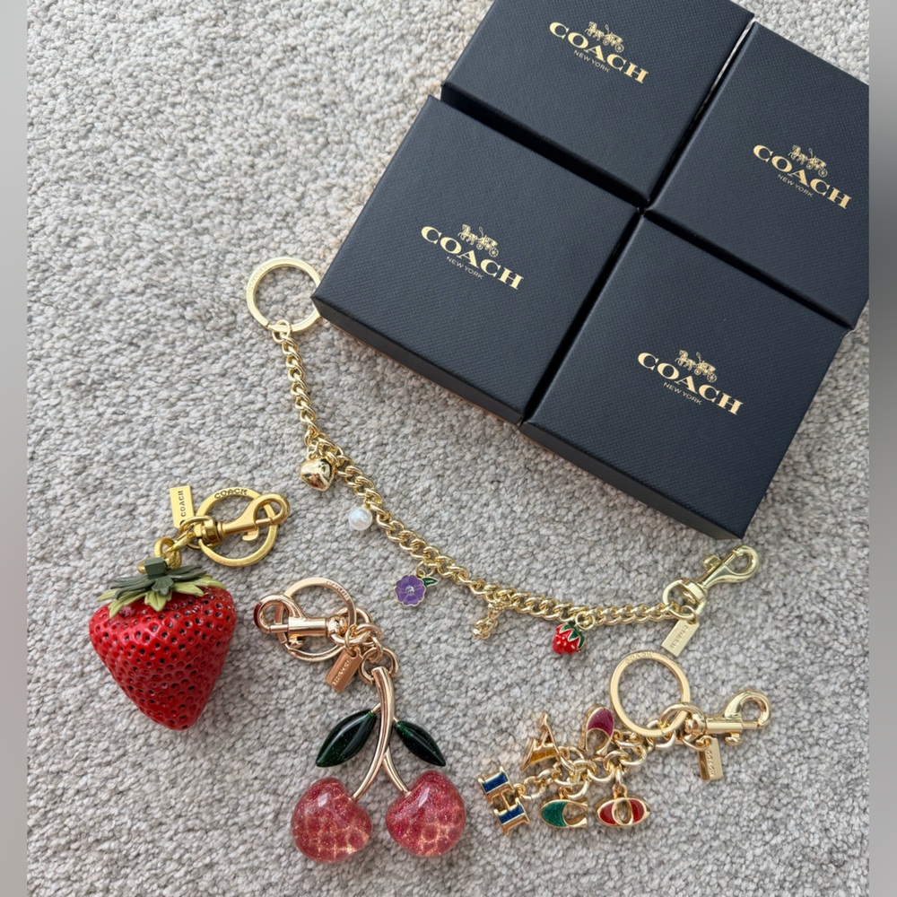 Coach Charm Bundle - Pre Owned EUC